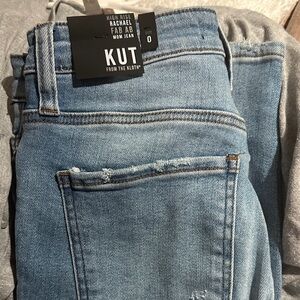 Kut from the Kloth High rise Racheal Light Blue Denim Jeans